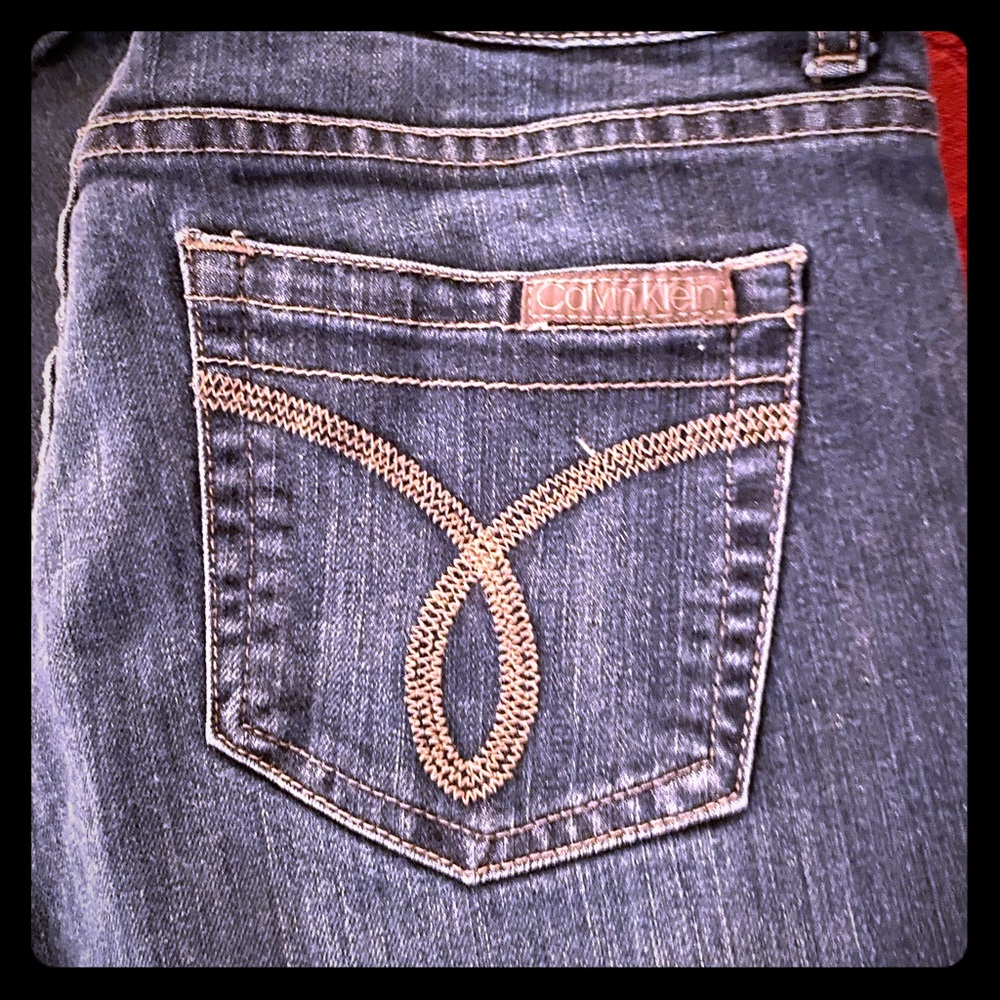 Calvin Klein ladies “pencil” jeans size 8